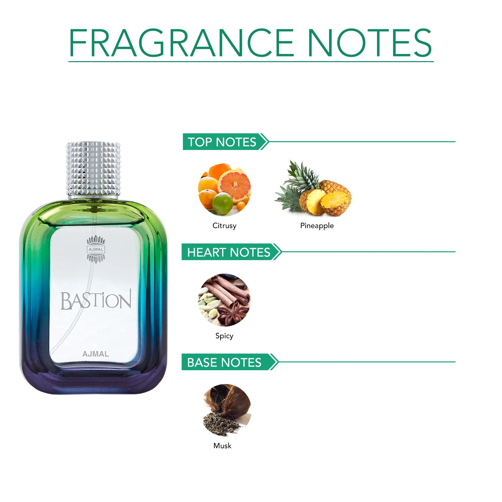 BASTION Perfume 100ML for Men - Image 3