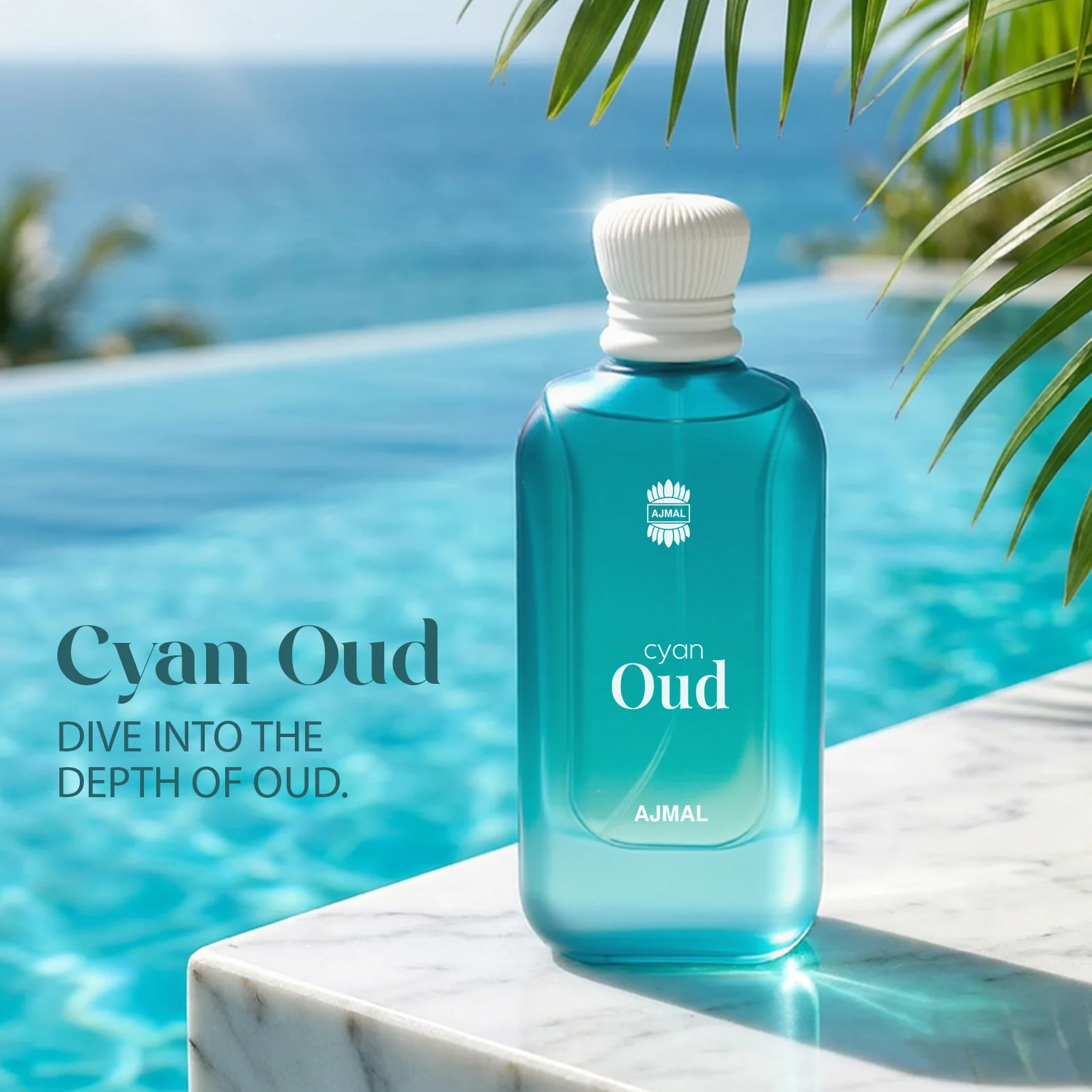 Cyan Oud Perfume 100 ML for Men and Women - Image 3
