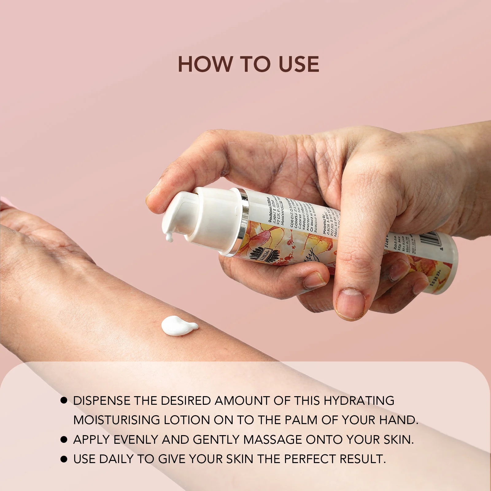 Daisy Moisturising Lotion 50ml | Non-Greasy Daily Moisturizer for Healthy Skin - Image 5