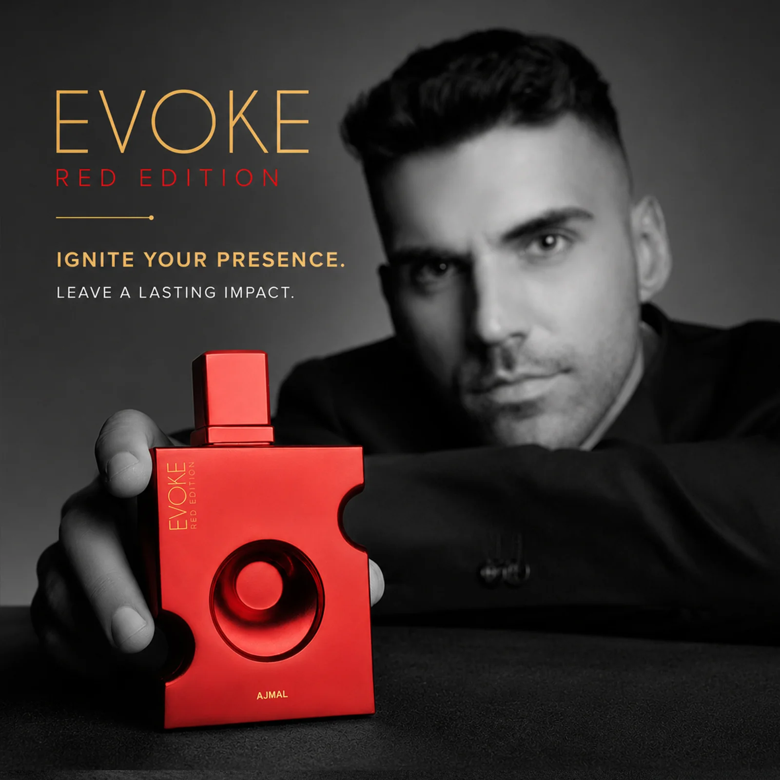 Evoke Red Edition Perfume 90 ML for Men - Image 3