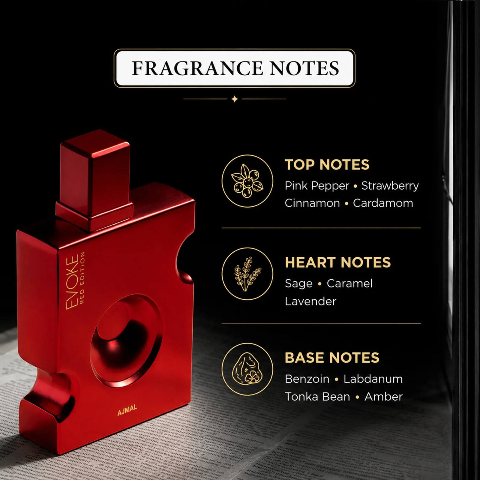 Evoke Red Edition Perfume 90 ML for Men - Image 4