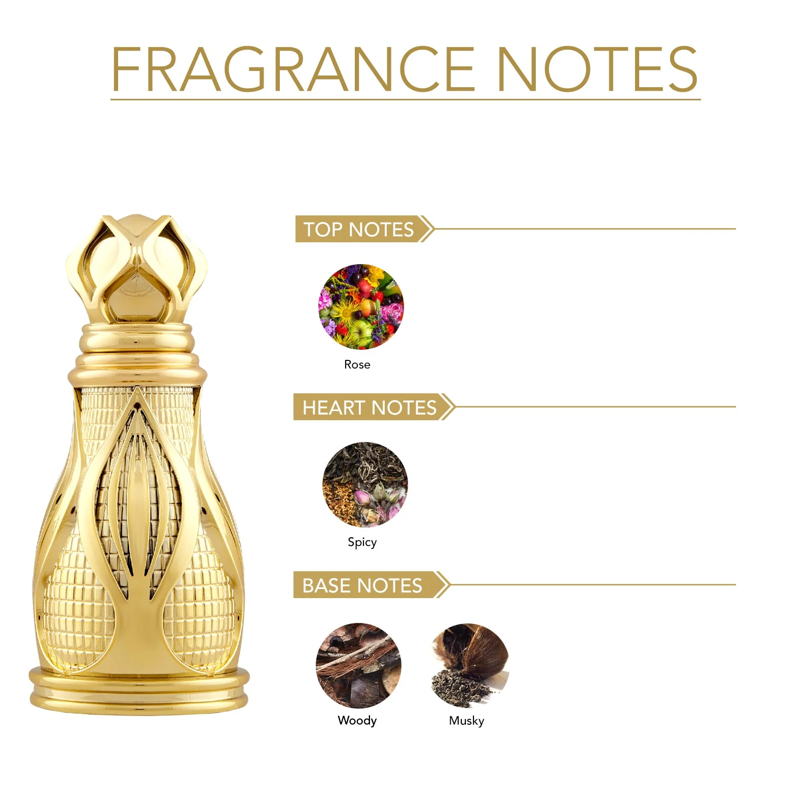 KHOFOOQ Non-Alcoholic Attar 18ML for Unisex - Image 2