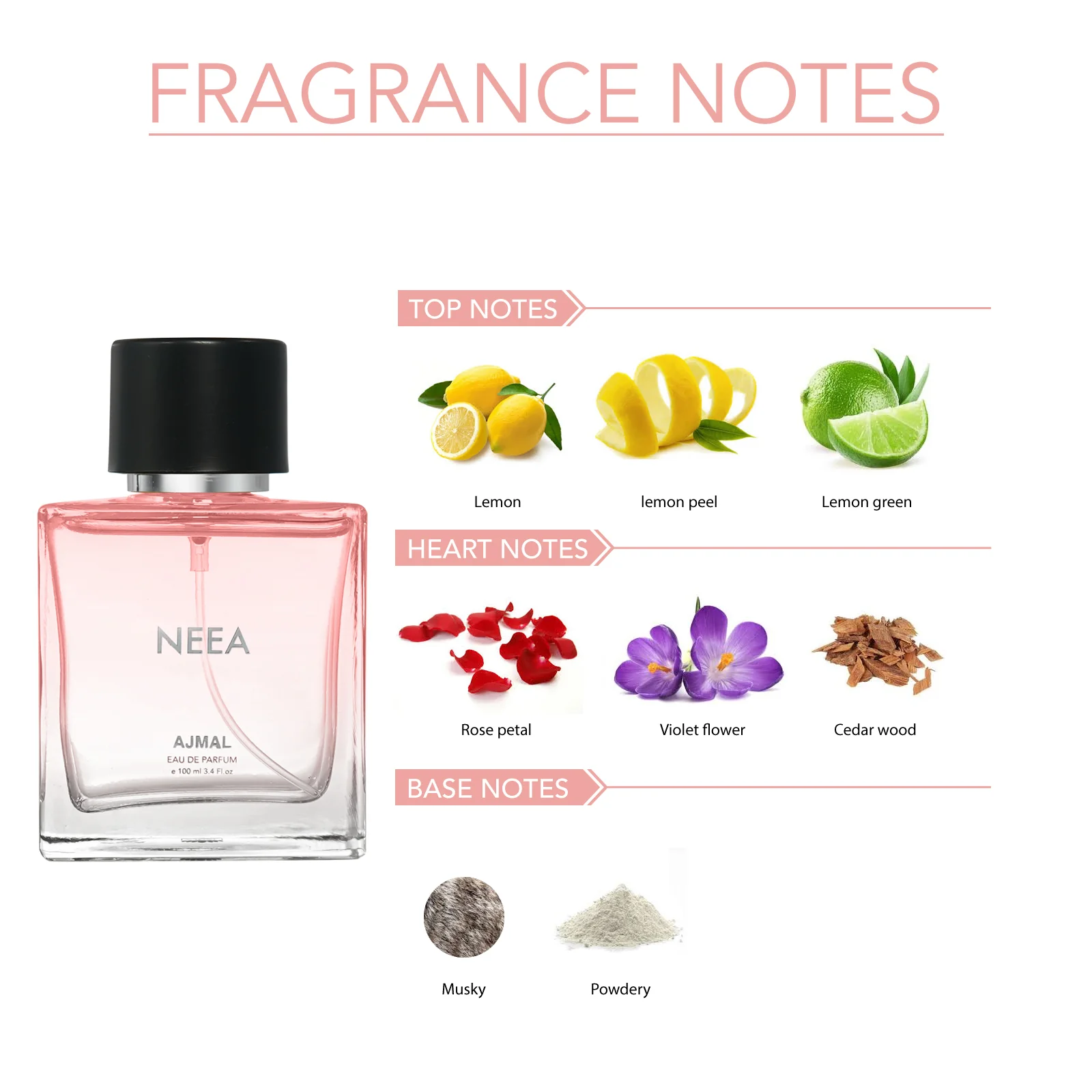 NEEA Perfume 100ML for Women - Image 2