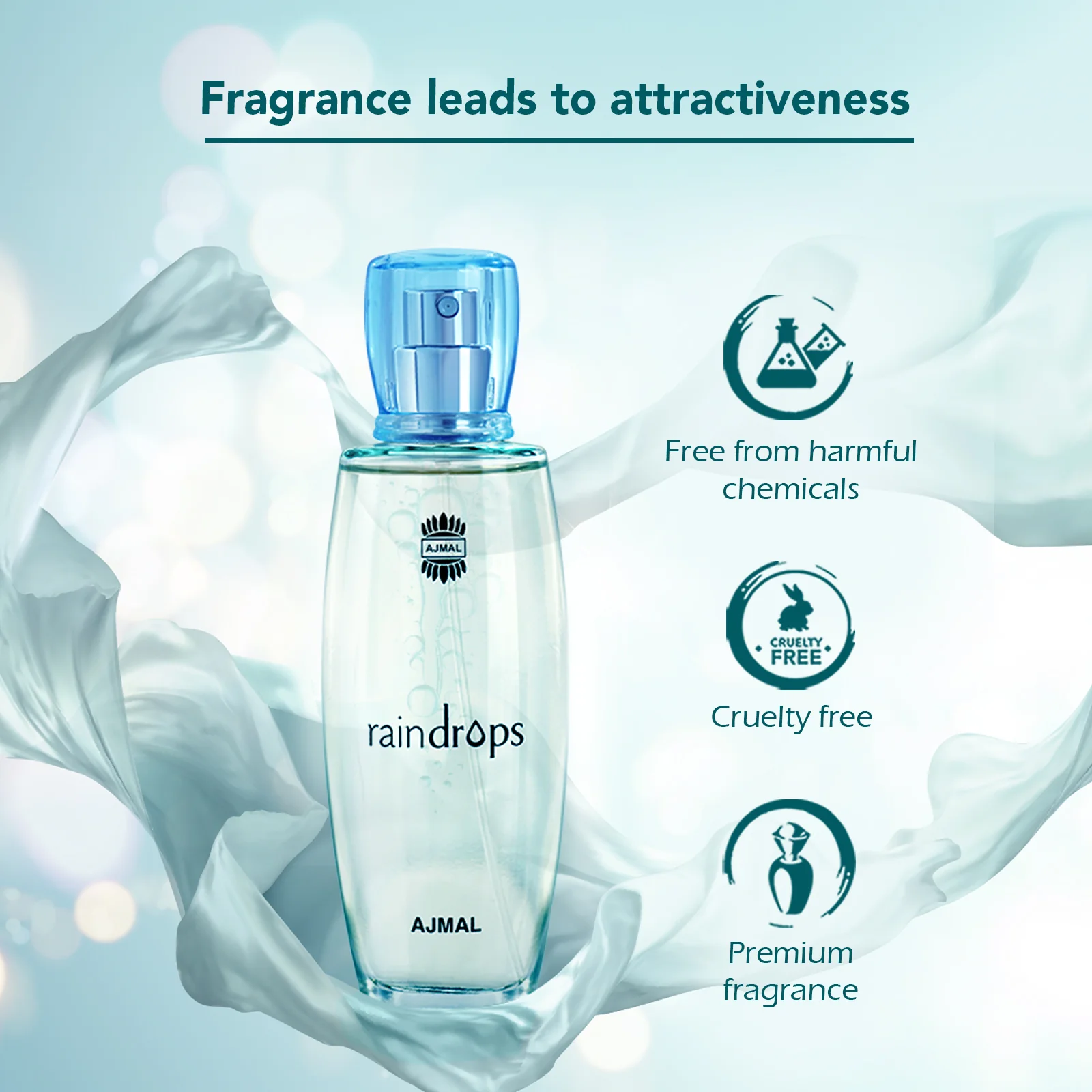 RAIN DROPS Perfume 50ML for Women - Image 4