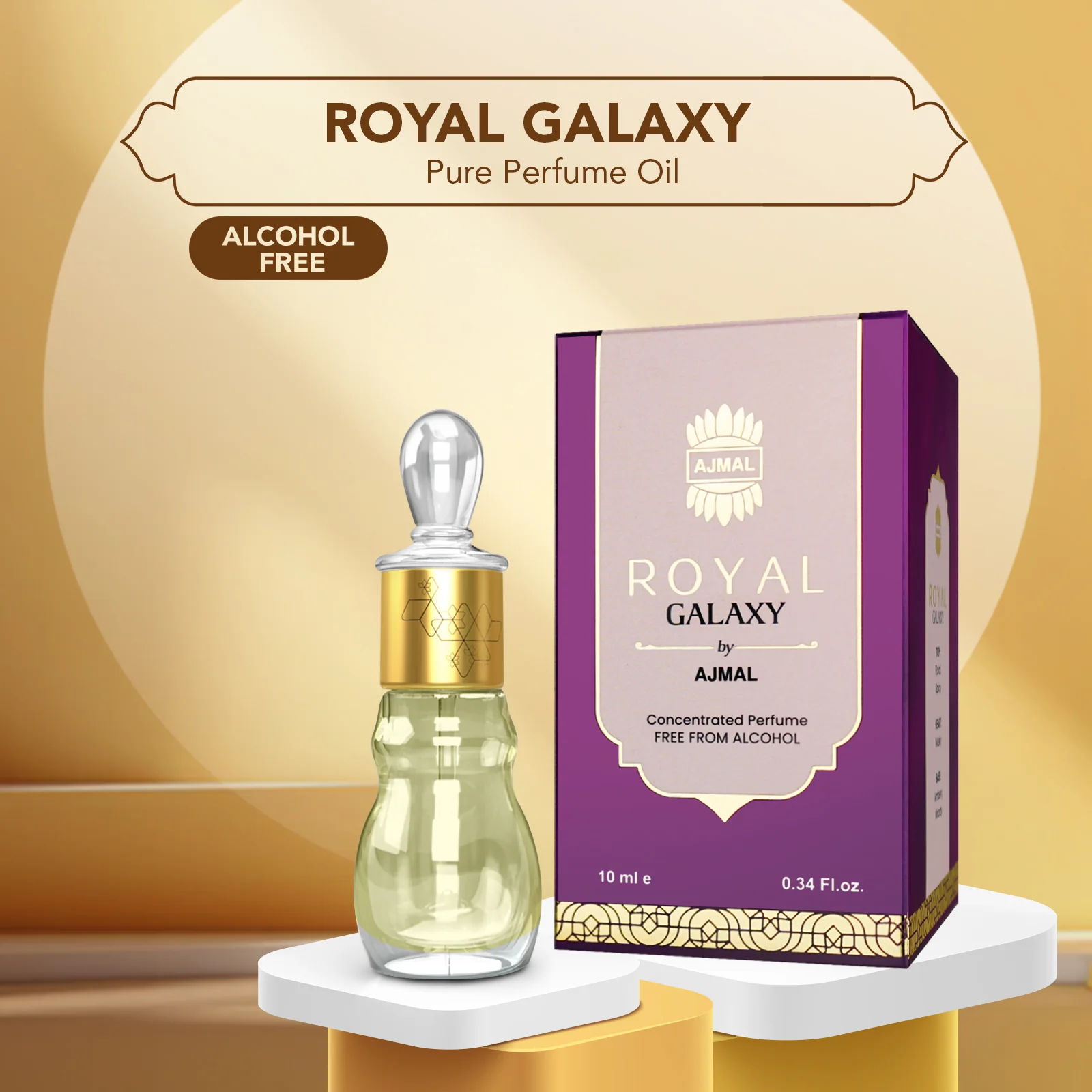 ROYAL-GALAXY Non-Alcoholic Attar 10ML for Unisex - Image 2