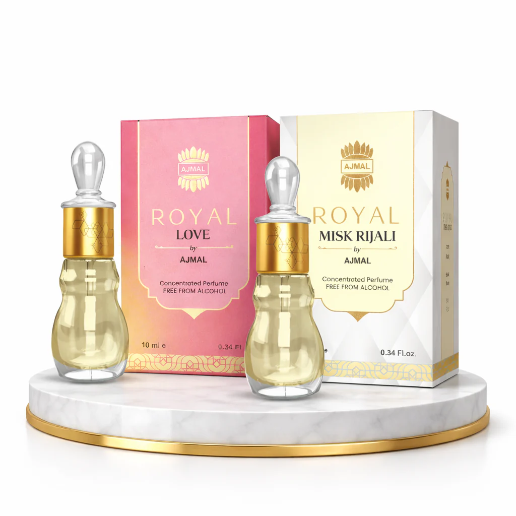 Royal Misk Rijali & Royal Love Attar Pack of 2